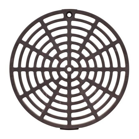 COOL KITCHEN 6.12 in. Gray PVC Round Drain Grate CO152632